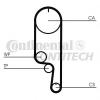 CONTITECH CT1008K2 Ремень ГРМ комплект с роликом