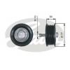 GATES T36610 Ролик ремня приводного OPEL ASTRA/INSIGNIA/ZAFIRA 2.0D 08-