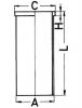 KOLBENSCHMIDT 89591110 Гильза цилиндра