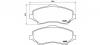 BREMBO P 11 025 Комплект тормозных колодок, дисковый тормоз