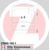 ZIMMERMANN 23945.165.1 Комплект тормозных колодок, дисковый тормоз