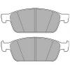 DELPHI LP2495 Комплект тормозных колодок, дисковый тормоз
