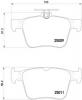 BREMBO P 85 124 Комплект тормозных колодок, дисковый тормоз