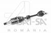ASAM 30999 Привод в сборе RENAULT DUSTER 4x2/FLUENCE передний левый