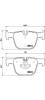 BREMBO P 06 072 Комплект тормозных колодок, дисковый тормоз