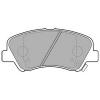 DELPHI LP2497 Комплект тормозных колодок, дисковый тормоз