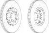 FERODO DDF1706 Диск тормозной 288x25 Audi (=DDF320) Ferodo