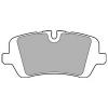DELPHI LP2508 Комплект тормозных колодок, дисковый тормоз