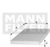 MANN-FILTER CU 20 013 Фильтр, воздух во внутренном пространстве