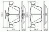 BOSCH 0 986 495 346 Комплект тормозных колодок, дисковый тормоз