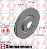 ZIMMERMANN 600.3231.20 Тормозной диск