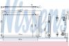 NISSENS 940349 Конденсатор, кондиционер