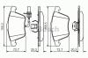 BOSCH 0 986 495 272 Комплект тормозных колодок, дисковый тормоз