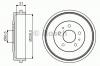 BOSCH 0986477219 БАРАБАН ТОРМОЗНОЙ