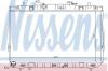 NISSENS 67467 Радиатор, охлаждение двигателя