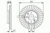 BOSCH 0 986 479 S90 Тормозной диск
