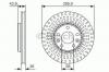 BOSCH 0 986 479 S93 Тормозной диск