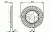 BOSCH 0 986 479 666 Тормозной диск