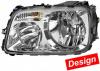 HELLA 1EH009513-011 Фара MB Actros 2 левая (без регулировки)