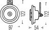 HELLA 3AL002952-871 Звуковой сигнал