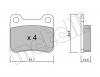 METELLI 22-0092-0 Комплект тормозных колодок, дисковый тормоз