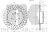 NK 204037 Диск тормозной LAND ROVER DISCOVERY/RANGE ROVER III/SPORT 2.7D-5.0 05- задний