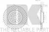 NK 2047141 Диск тормозной VW PASSAT (1LA/1LB) 08- передний вент.D=340мм.