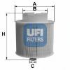UFI 27.597.00 Воздушный фильтр