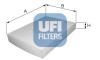 UFI 53.161.00 Фильтр, воздух во внутренном пространстве