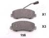 JAPANPARTS PA-156AF Комплект тормозных колодок, дисковый тормоз