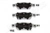 JAPANPARTS PA162AF Колодки торм.пер.