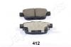 JAPANPARTS PP-412AF Комплект тормозных колодок, дисковый тормоз