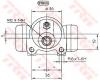 TRW BWD121 Колесный тормозной цилиндр