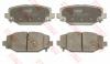 TRW GDB1936 Комплект тормозных колодок, дисковый тормоз