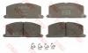 TRW GDB323 Комплект тормозных колодок, диско
