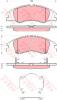 TRW GDB3367 Комплект тормозных колодок, диско