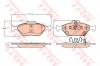 TRW GDB3625 Колодки тормозные дисковые TOYOTA Yaris 06-/11-