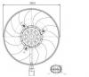 NRF 47395 Вентилятор, охлаждение двигателя