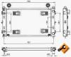 NRF 50232 Радиатор, охлаждение двигателя