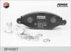 FENOX BP43067 Комплект дисковых тормозных колодок