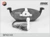 FENOX BP43143 КОЛОДКА ТОРМОЗНАЯ ДИСКОВАЯ