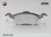 FENOX BP43165 Комплект тормозных колодок, дисковый тормоз
