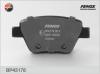 FENOX BP43178 КОЛОДКИ ТОРМОЗНЫЕ ДИСКОВЫЕ Задние VW Beetle, Caddy III, Eos,  Golf Variant VI, Jetta V, Touran I/II