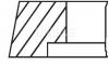 MAHLE 00913V2 Комплект поршневых колец
