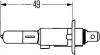 HELLA 8GH002089-131 Лампа H1 12V 55W STANDART