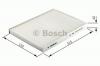 BOSCH 1 987 432 412 Фильтр, воздух во внутренном пространстве