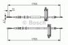 BOSCH 1 987 477 933 Трос, стояночная тормозная система