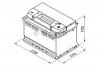 BOSCH 0092S50070 Стартерная аккумуляторная батар; Стартерная аккумуляторная батар