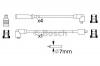 BOSCH 0 986 356 702 Ккомплект проводов зажигания