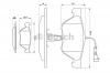 BOSCH 0 986 494 004 Комплект тормозных колодок, диско